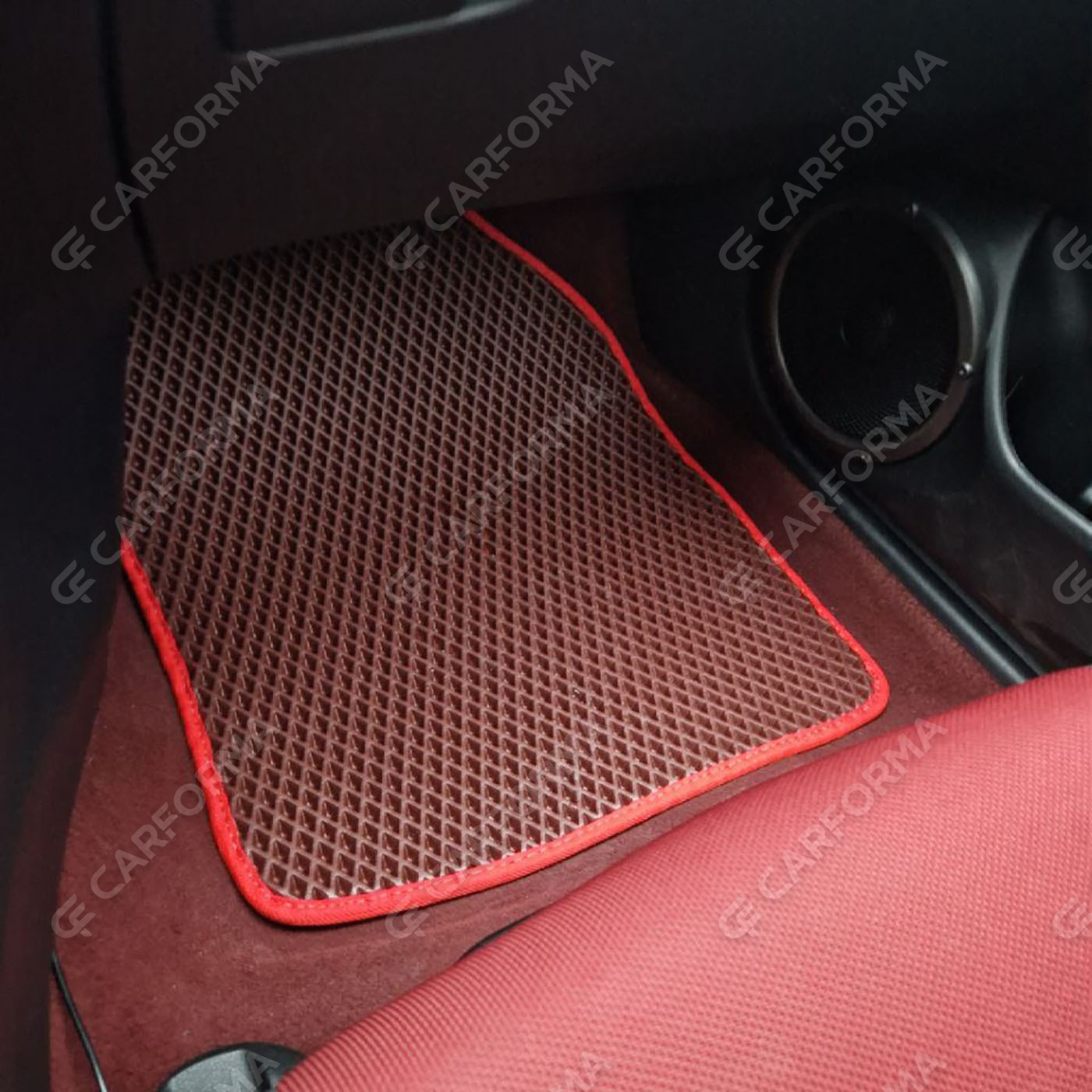 Ворсовые коврики на Honda Civic VIII 3d 2006&nbsp;-&nbsp;2011 в Мытищах