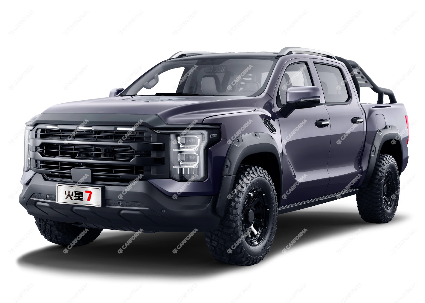 Ворсовые коврики на Foton Tunland V7 2024 - 2025