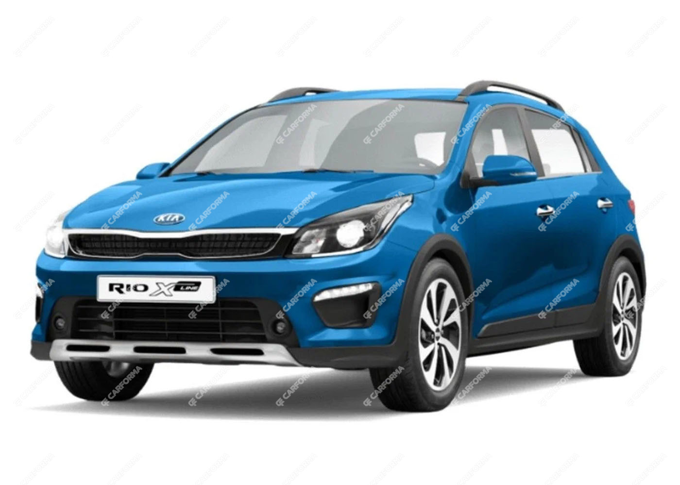 Ворсовые коврики на KIA Rio X-Line 2017 - 2025