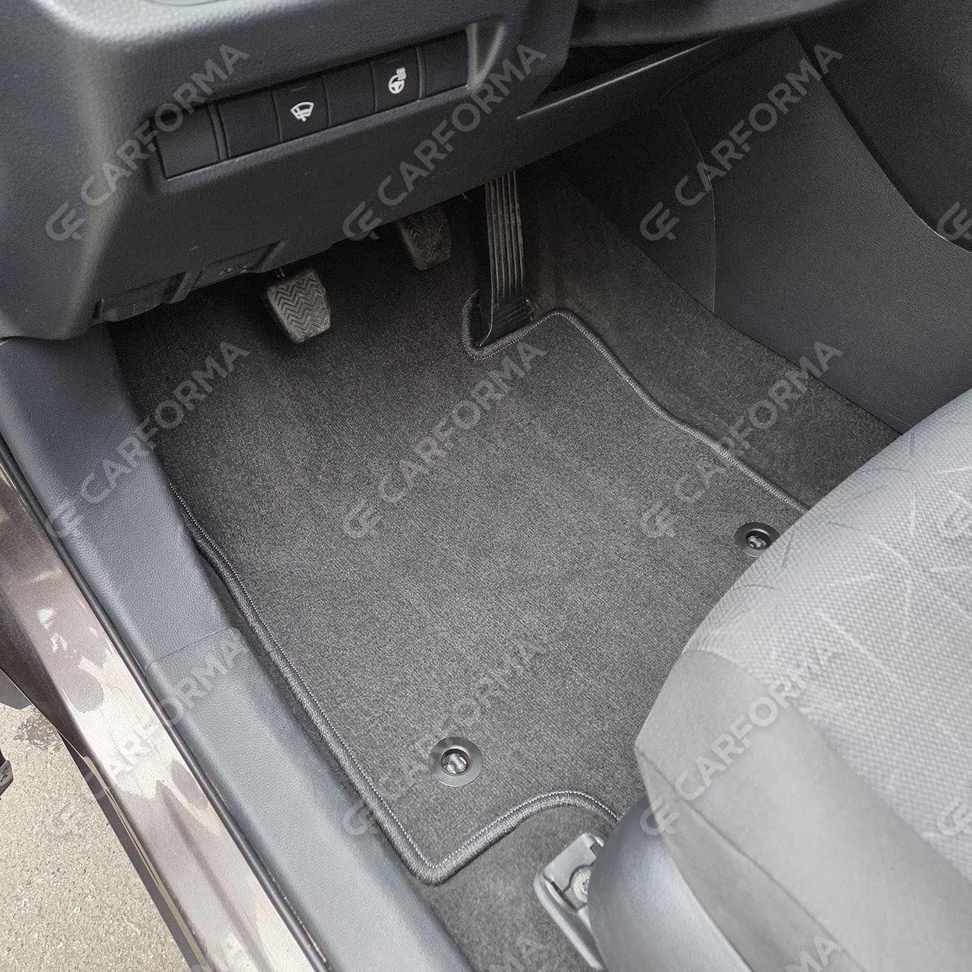Водительские ворсовые коврики  Toyota Rav4 V 2018&nbsp;-&nbsp;2026 в Мытищах