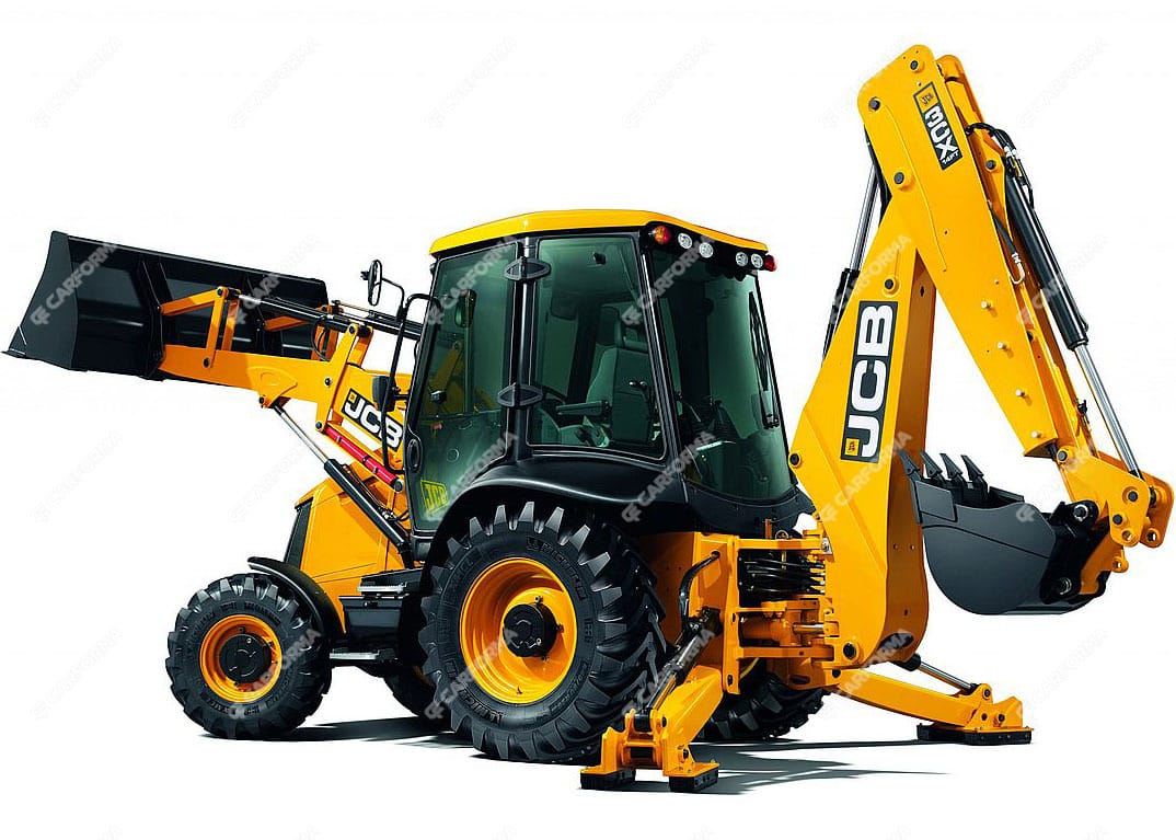 Ворсовые коврики на Спецтехника Экскаватор-погрузчик JCB 4CX 