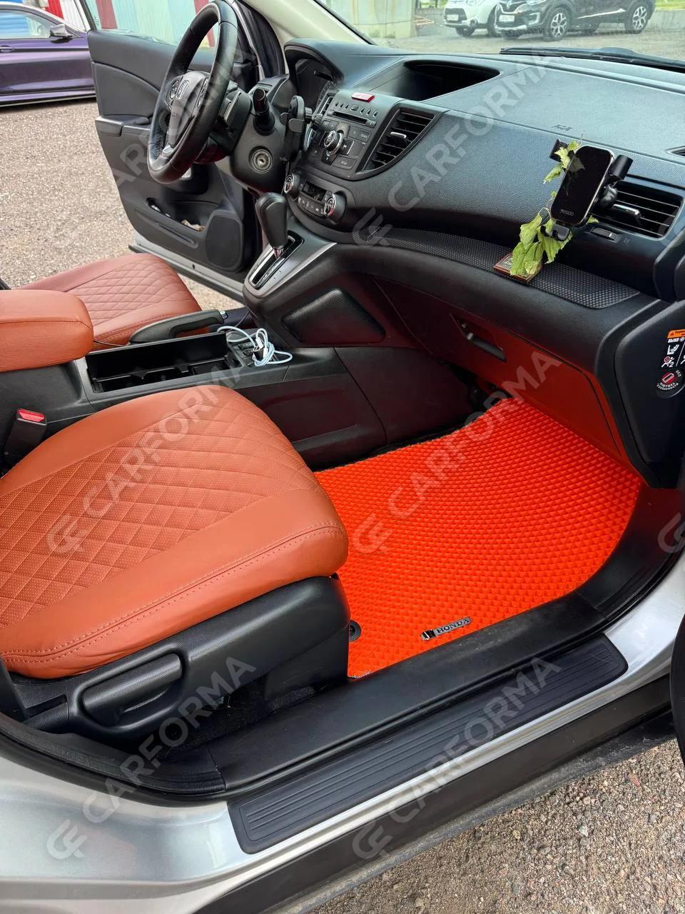 Ворсовые коврики на Honda CR-V IV 2012&nbsp;-&nbsp;2018 в Мытищах
