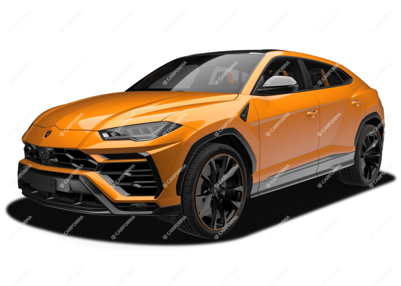 Ворсовые коврики на Lamborghini Urus 2017 - 2025
