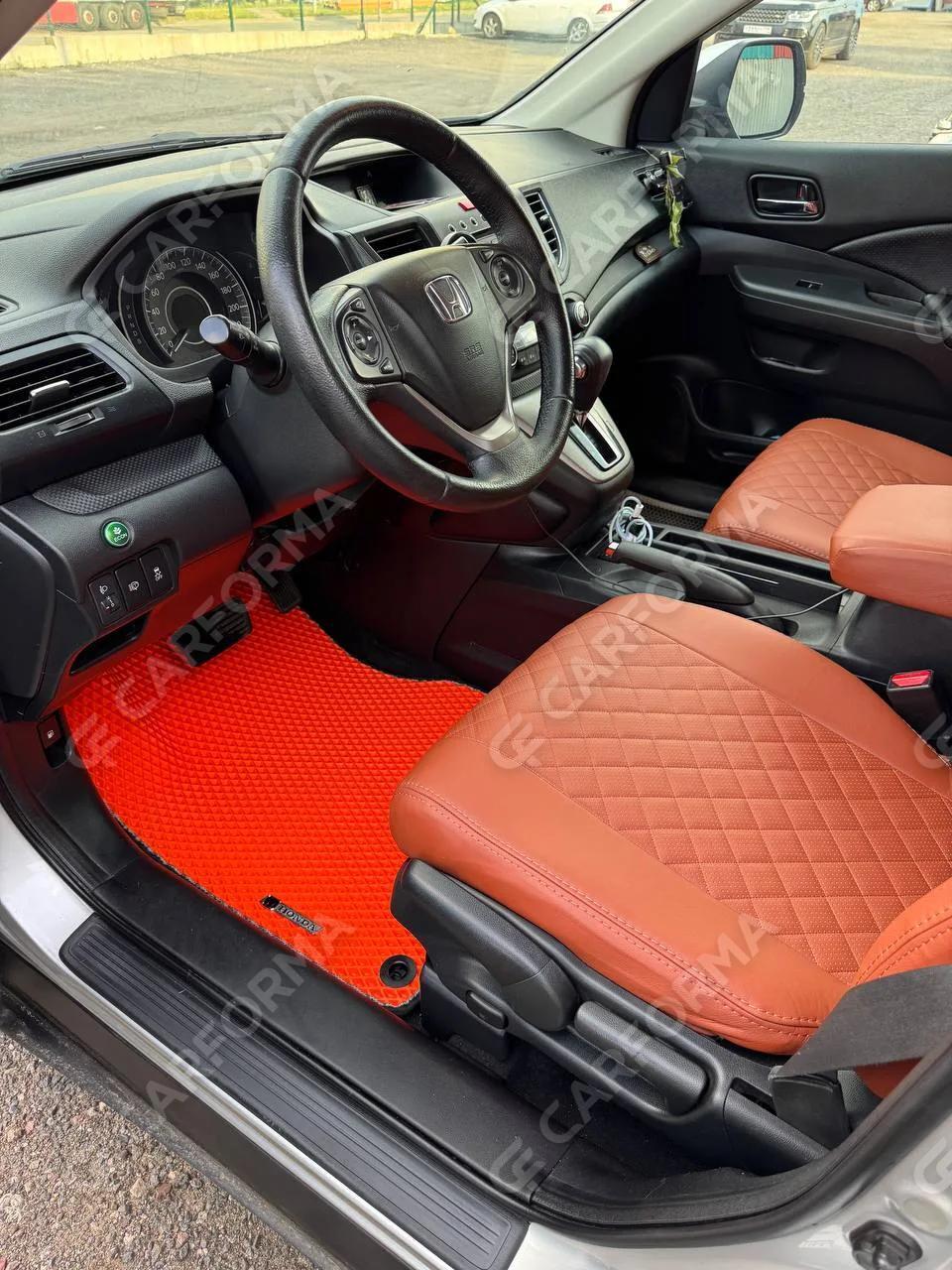Ворсовые коврики на Honda CR-V IV 2012&nbsp;-&nbsp;2018 в Мытищах