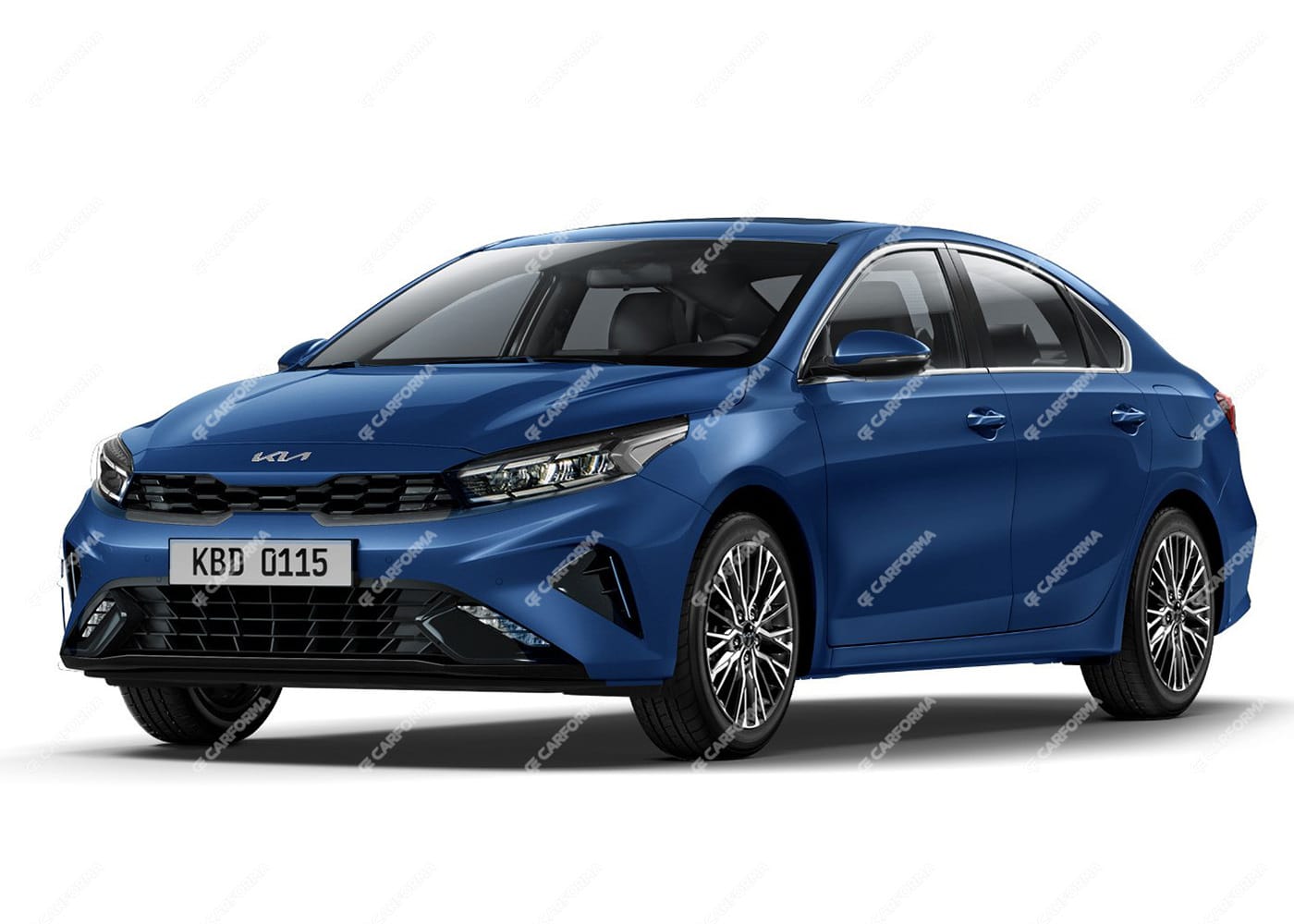 Ворсовые коврики на KIA K3 2018 - 2025