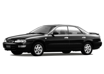 Ворсовые коврики на Nissan Presea (R11) 1995 - 2000 в Мытищах