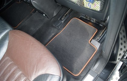 Ворсовые коврики на Mercedes GL (X164) 2006 - 2012 в Мытищах