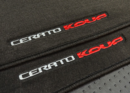 Ворсовые коврики на KIA Cerato III 2013 - 2020 в Мытищах