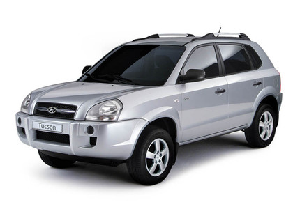 Ворсовые коврики на Hyundai Tucson I 2004 - 2010 в Мытищах