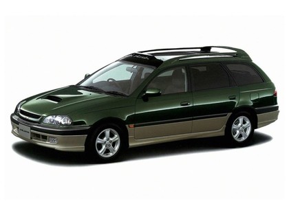 Ворсовые коврики на Toyota Caldina (T21) 1997 - 2002 в Мытищах