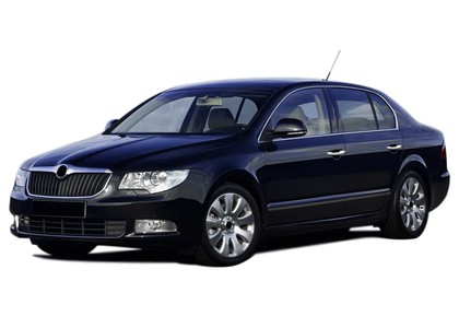 Ворсовые коврики на Skoda Superb II 2008 - 2015 в Мытищах