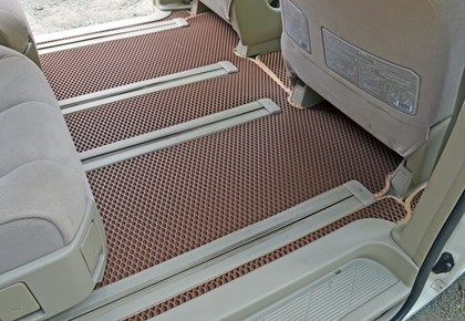 Ворсовые коврики на Toyota Estima III 2006 - 2019 в Мытищах