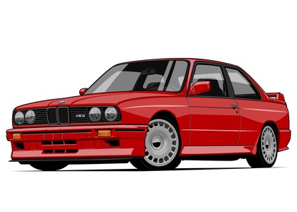 Ворсовые коврики на BMW 3 (E30) 1982 - 1994 в Мытищах