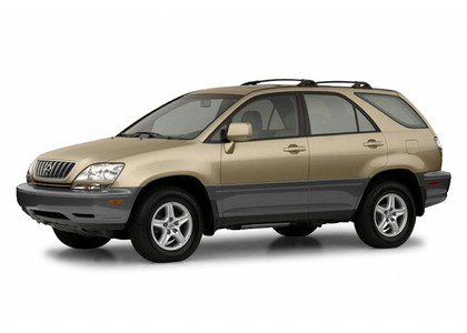 Ворсовые коврики на Lexus RX I 1997 - 2003 в Мытищах