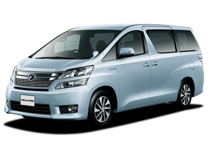 Ворсовые коврики на Toyota Vellfire (H20) 2008 - 2015 в Мытищах