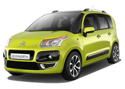 Ворсовые коврики на Citroen C3 Picasso 2008 - 2017 в Мытищах