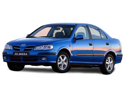 Ворсовые коврики на Nissan Almera II (N16) 2000 - 2006 в Мытищах
