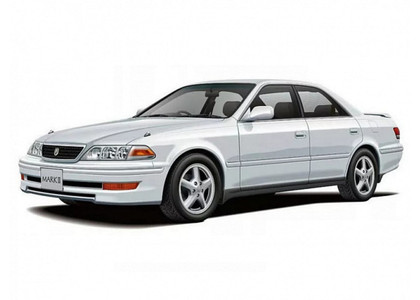 Ворсовые коврики на Toyota Mark II (100) 1996 - 2001 в Мытищах