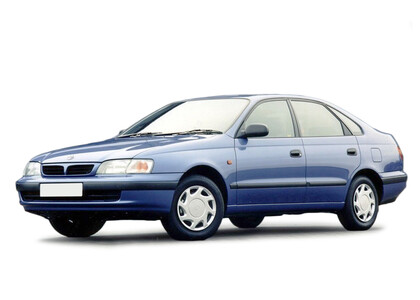 Ворсовые коврики на Toyota Carina E (T19) 1992 - 1997 в Мытищах