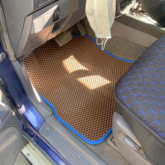 Ворсовые коврики на Toyota Land Cruiser Prado 95 1996 - 2002 в Мытищах