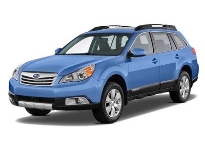 EVA коврики на Subaru Outback IV 2009 - 2015 в Мытищах
