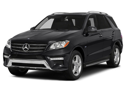 Ворсовые коврики на Mercedes ML (W166) 2011 - 2015 в Мытищах