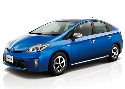Ворсовые коврики на Toyota Prius (30) 2009 - 2016 в Мытищах