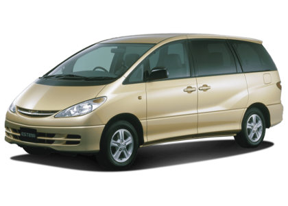 Ворсовые коврики на Toyota Estima II 2000 - 2005 в Мытищах