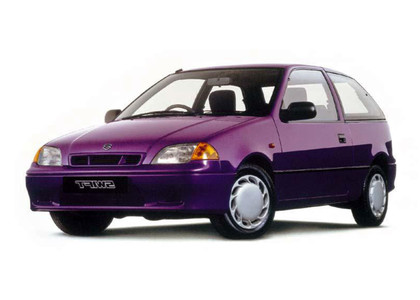 Ворсовые коврики на Suzuki Swift II Европа 1989 - 2004 в Мытищах