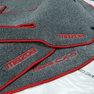 Ворсовые коврики на Mazda CX5 I 2011 - 2017 в Мытищах