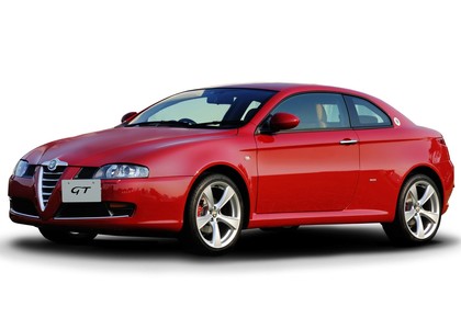 Ворсовые коврики на Alfa Romeo GT 2003 - 2010 в Мытищах