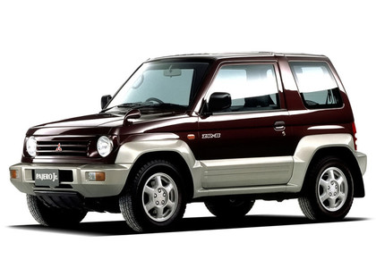 Ворсовые коврики на Mitsubishi Pajero Junior 1995 - 1998 в Мытищах