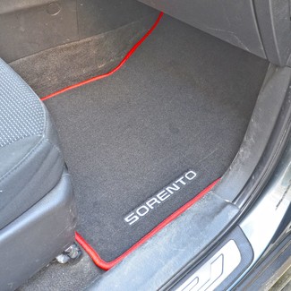 Ворсовые коврики на KIA Sorento II рестайлинг 2012 - 2021 в Мытищах