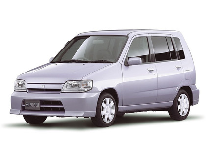 Ворсовые коврики на Nissan Cube I 1998 - 2002 в Мытищах
