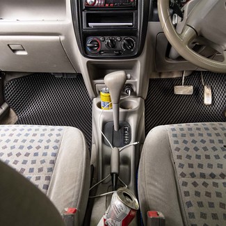 Ворсовые коврики на Mazda Demio I (DW) 1996 - 2002 в Мытищах