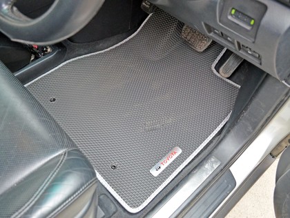 Ворсовые коврики на Toyota Harrier II 2003 - 2013 в Мытищах