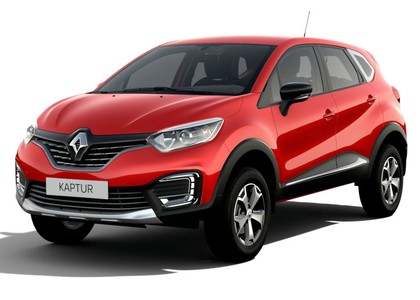 Ворсовые коврики на Renault Kaptur 2016 - 2022 в Мытищах
