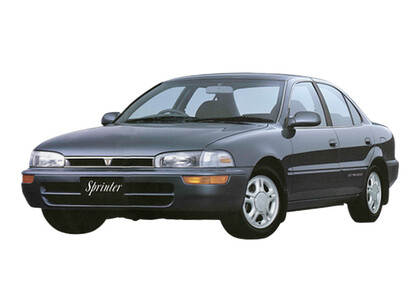 Ворсовые коврики на Toyota Sprinter (E10) 1991 - 2002 в Мытищах