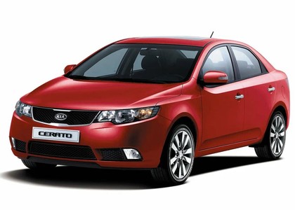 Ворсовые коврики на KIA Cerato II 2009 - 2013 в Мытищах