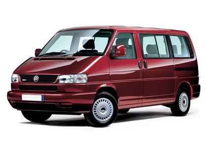 Ворсовые коврики на Volkswagen Caravelle (T4) 1990 - 2003 в Мытищах