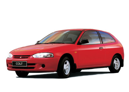 Ворсовые коврики на Mitsubishi Colt V 1996 - 2003 в Мытищах