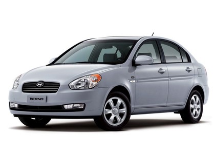 EVA коврики на Hyundai Verna 2005 - 2010 в Мытищах