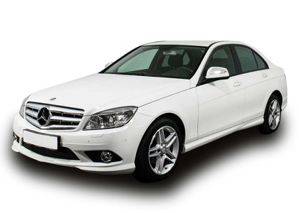 Ворсовые коврики на Mercedes C (W204) 2007 - 2015 в Мытищах
