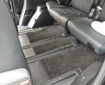 Ворсовые коврики на Toyota Alphard (H30) 2015 - 2023 в Мытищах