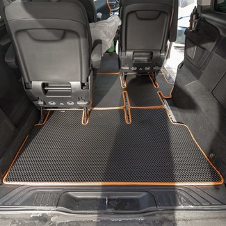 Ворсовые коврики на Mercedes V-класс (W447) 2014 - 2025 в Мытищах