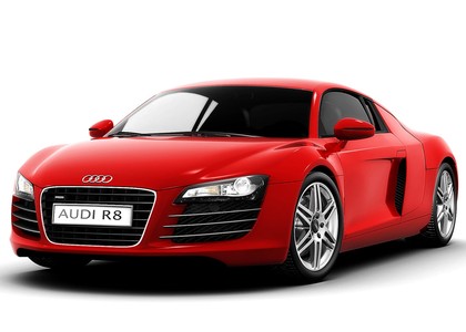 Ворсовые коврики на Audi R8 2006 - 2016 в Мытищах