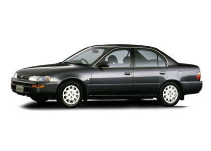 Ворсовые коврики на Toyota Corolla (E10) 1991 - 2002 в Мытищах