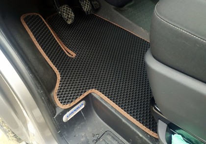 Ворсовые коврики на Volkswagen Transporter (T6) 2015 - 2019 в Мытищах