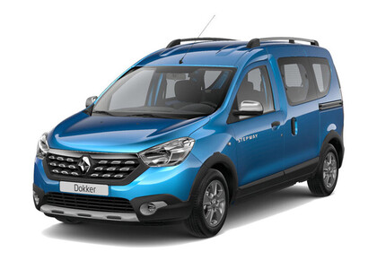 Ворсовые коврики на Renault Dokker Stepway 2018 - 2025 в Мытищах