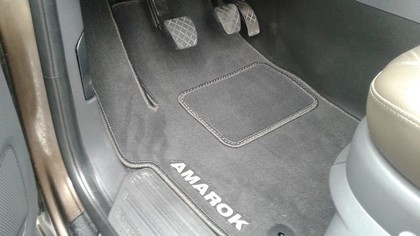 Ворсовые коврики на Volkswagen Amarok 2011 - 2025 в Мытищах